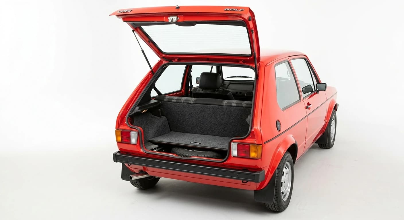 Volkswagen Golf GTI (Mk1) 1976 - Trunk view