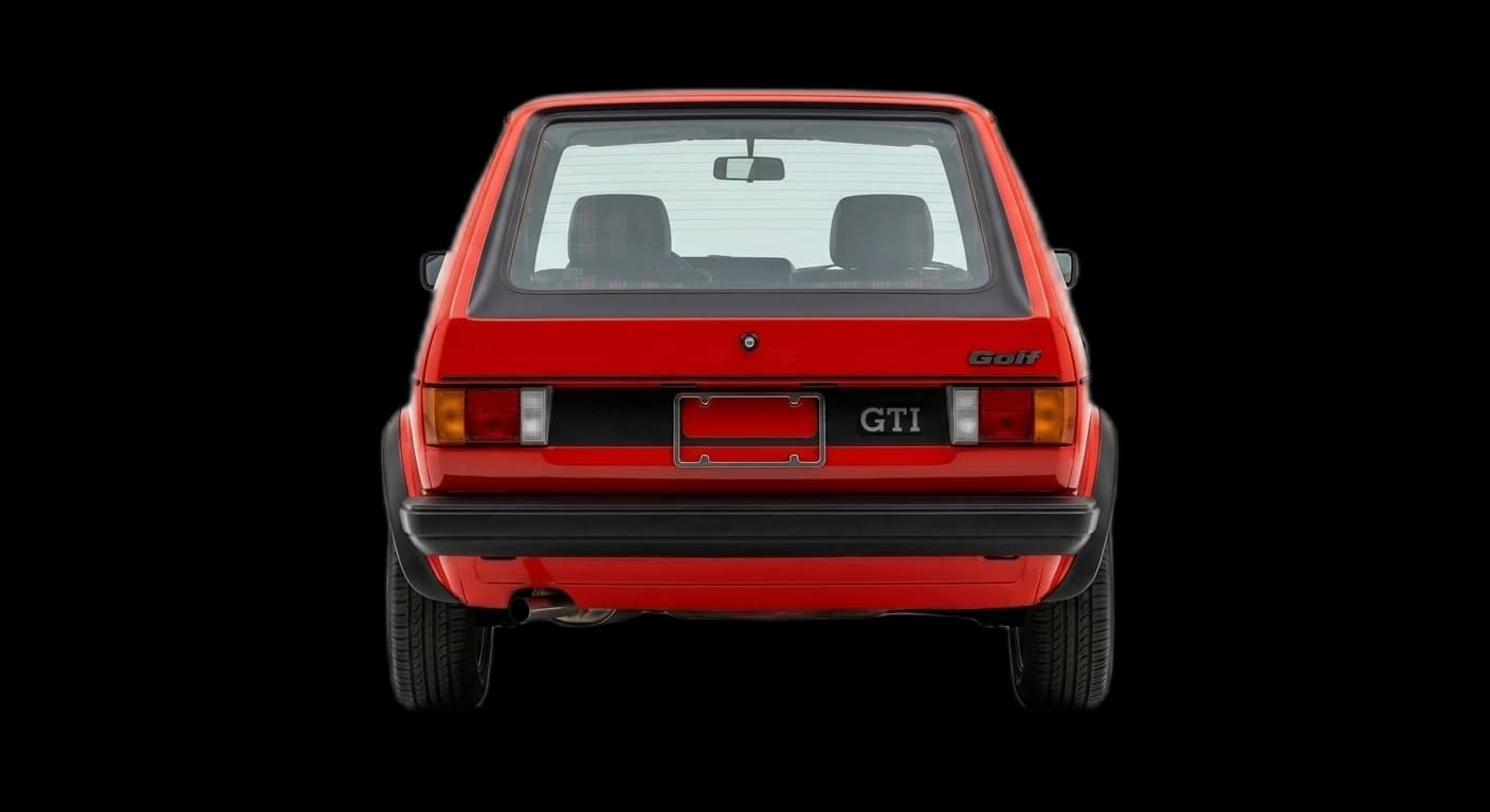 Volkswagen Golf GTI (Mk1) 1976 - Rear view