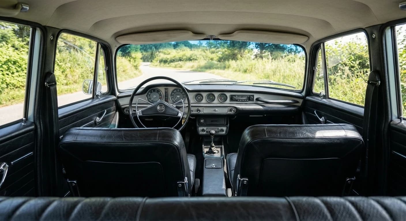 Volvo P1800 1961 - Interior view