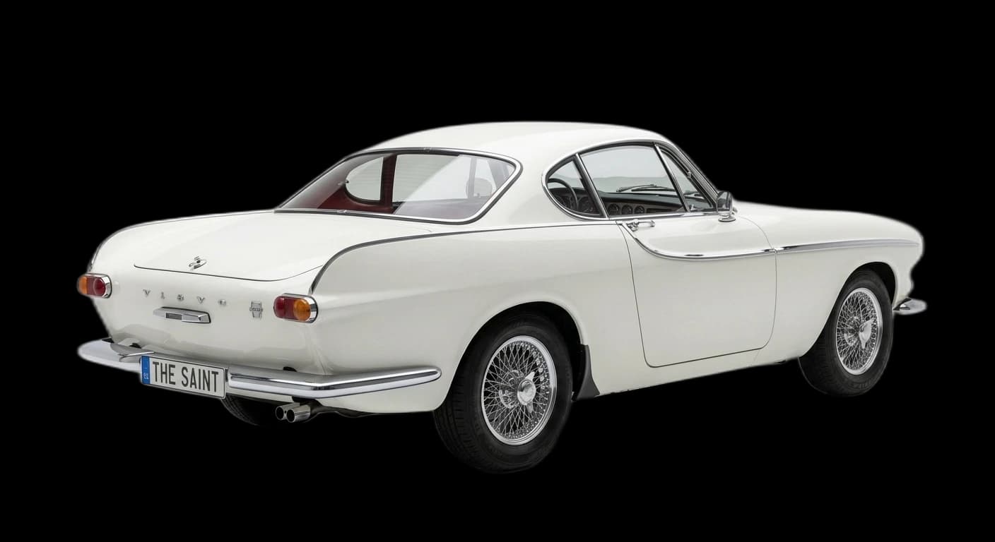 Volvo P1800 1961 - Rear 3/4 view
